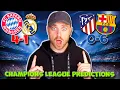 CHAMPIONS LEAGUE QUARTER FINAL SECOND LEG PREDICTIONS TIPS WHO WILL MAKE THE SEMI FINAL