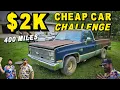 Will a 1000 Chevy SURVIVE a 400 Mile CHEAP CAR CHALLENGE