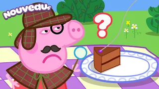 Les histoires de Peppa Pig 🔎 L'affaire du gâteau disparu 🍰 Épisodes de Peppa Pig