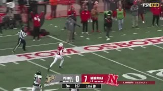 Jaylen Lloyd TD catch vs Purdue 2023