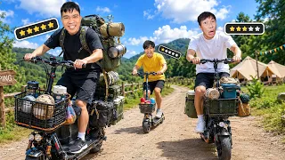 PHD - Đi Phượt Và Cắm Trại Theo Số Sao Bằng Xe Scooter - Thời Tiết Chuyển Biến Khó Đoán