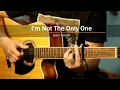 I'm not the only one - Sam Smith (Acoustic karaoke)