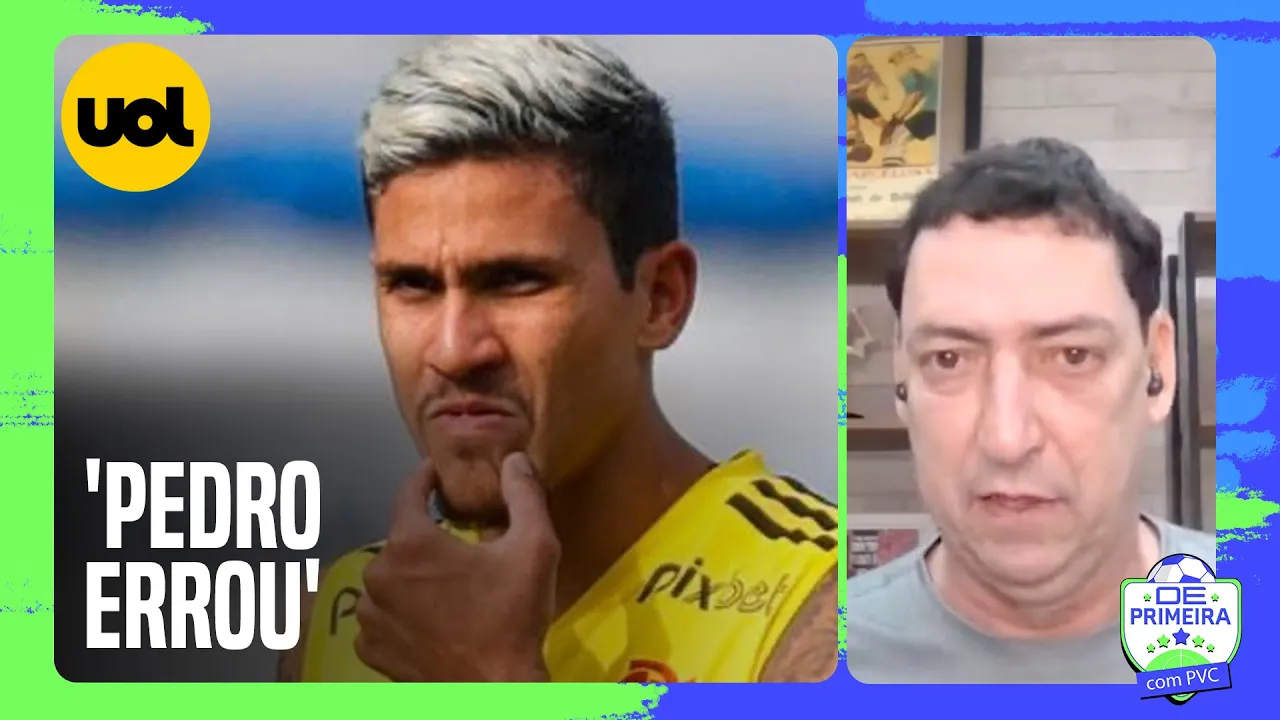 PVC TRAZ BASTIDOR DO FLA: 'DIZEM LÁ QUE O PEDRO TAMBÉM PRECISA MUDAR UM POUCO O SEU COMPORTAMENTO'.