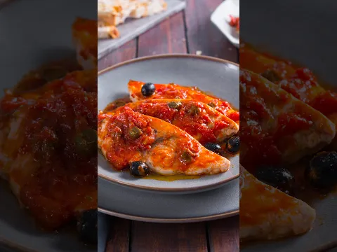 🌊🍅Swordfish pizzaiola - One bite and you’re right by the Mediterranean