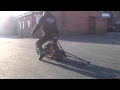 Mini Drag Bike Test With Honda GX160