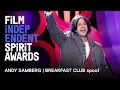 Download Andy Samberg | Breakfast Club in memoriam tribute | 2018 Film Independent Spirit Awards mp4 3gp mp3 videos - waplic