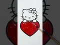 HELLO KITTY COLORING