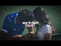 Download Lagu say it right - nelly furtado spedup tiktok ver.