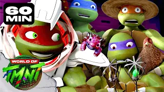 60 Minutes of the Cutest PET Moments from Teenage Mutant Ninja Turtles 🥹 | TMNT (2012)