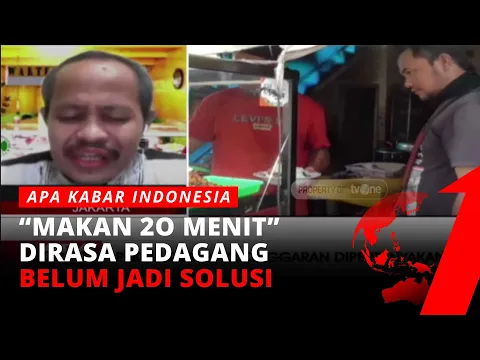 Ketua Koordinator Warteg Nusantara: Makan 20 Menit Logikanya Belum Kena
