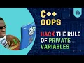 Hack the rule of private variables in C Tamil