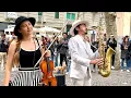 Download Lagu Stand By Me - Ben E. King | Karolina Protsenko \u0026 Daniele Vitale | Violin \u0026 Sax Cover