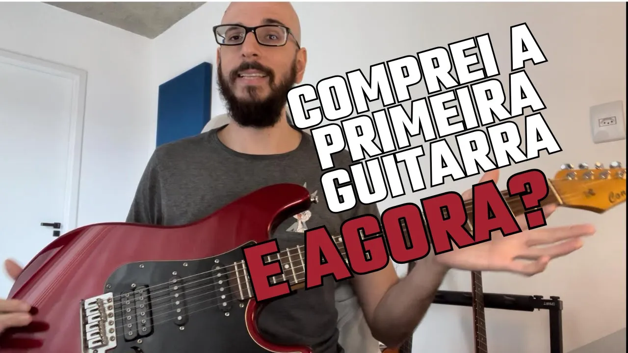 Comprei minha guitarra e agora? Guia de sobrevivência para iniciantes na guitarra
