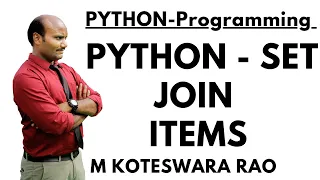 44 Python Set Join Items