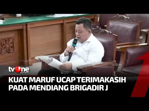 Suara Bergetar, Kuat Maruf: Demi Allah Saya Bukan Orang Sadis