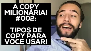 Curso de Copywriting: Quais são os tipos de COPYWRITING? #002