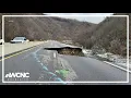 I-40 reopening delayed after another collapse near Tennessee border