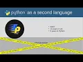 Announcement of the new Python course