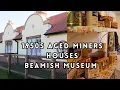 FIRST LOOK AT BEAMISH MUSEUM 1950s MINING AGED HOUSES