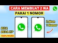 Download Lagu Cara Membuat 2 Whatsapp pakai 1 nomor - 2 Wa 1 Nomor