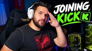 officially joining kick