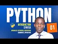 Introduction to Python Syntax Variables Comments Literals Operators ALX PLD