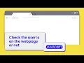 How to detect if the user is viewing your webpage with JavaScript