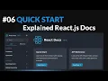 Quick Start - Explained React js Docs