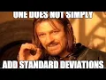 AP Statistics Last Day of Ch 16 Notes on Combining Random Variables