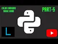 How to create colour changing snake game using turtle library in python Part-5