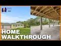 Touring a massive home near Tuttle Creek Lake in Manhattan Ks