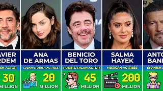 Richest Hispanic Latino Actors and Actress Of All Time