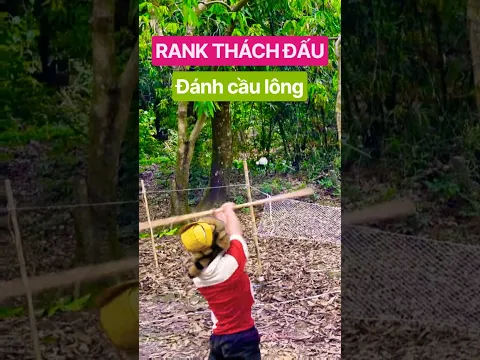 Khi "𝐑𝐀𝐍𝐊 THÁCH ĐẤU" Đánh cầu lông #shorts #katseye #wukong #trending #funny