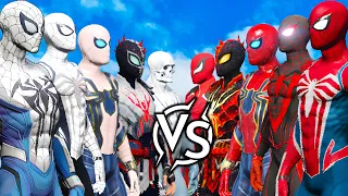 WHITE SPIDER-MAN TEAM VS SYMBIOTE SPIDER-MAN – WHO WINS?