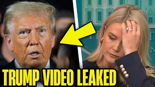 Levitt Was Horrified When TRUMP Leaked VIDEO Went VIRAL In The WORST Possible WAY 