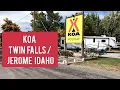 KOA Twin Falls Jerome Idaho Walkthrough Jerome ID 83338