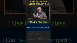 How can you open a file for reading binary data - Cracking the Java Coding Interview