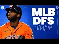 MLB DFS Picks Strategy for DraftKings FanDuel 26