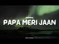Download Lagu ANIMAL: PAPA MERI JAAN (Lyrical Song) | Ranbir Kapoor | Anil K,Rashmika M | Sandeep V |Sonu Nigam