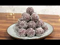 Chocolate Coconut Balls Recipe | How To Make No-Bake Chocolate Coconut Ball | 4-Ingredient Recipe