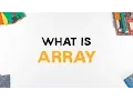Array Explained In 1 Minute