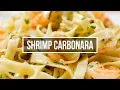 Shrimp Carbonara