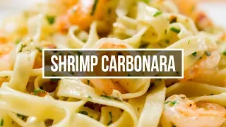 Shrimp Carbonara