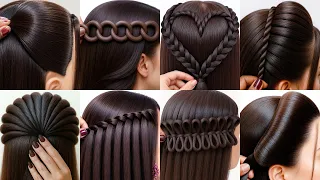 Easy Different Type Hairstyle - Unique Hairstyle For Girls | Trendy Hairstyle | Hairstyle Ideas