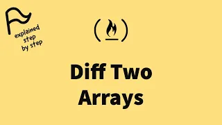 STEP BY STEP FreeCodeCamp - Diff Two Arrays