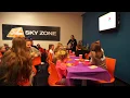 Granddaughter Madison b-day sky zone Roseville ca