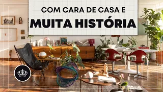 Apartamento no CENTRO de SP! CONTEMPORÂNEO e cheio de HISTÓRIA