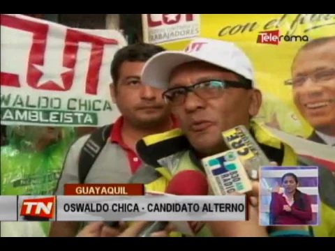 Candidatos de Alianza País realizaron campaña electoral