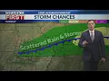 Replacing heat with storm chances