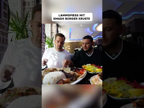 Lammspieß mit Smash Burger Kruste 🤯🤤